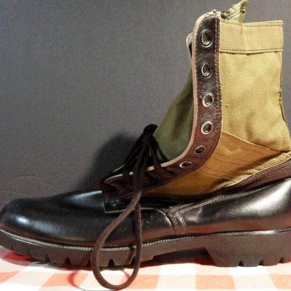 13N RO SEARCH 1967 VIETNAM ERA COMBAT JUNGLE SINGLE RIGHT BOOT ONLY SV 3077 main image 6